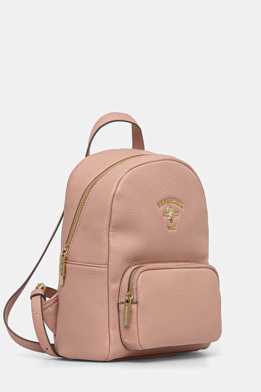 Рюкзак U.S. Polo Assn. Stanford жіночий колір рожевий малий однотонний BIUSS6211WVP