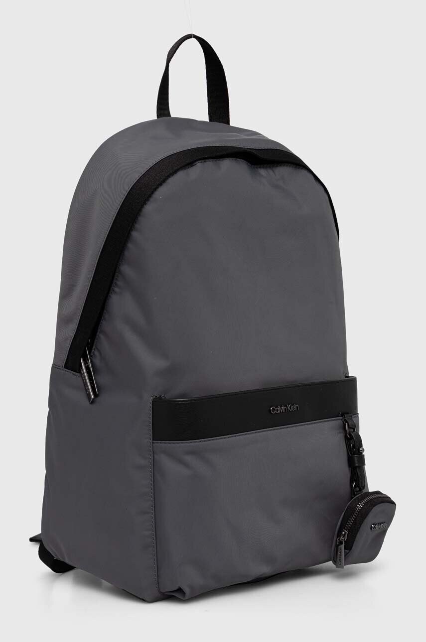 Рюкзак Calvin Klein чоловічий колір сірий великий однотонний K50K512115