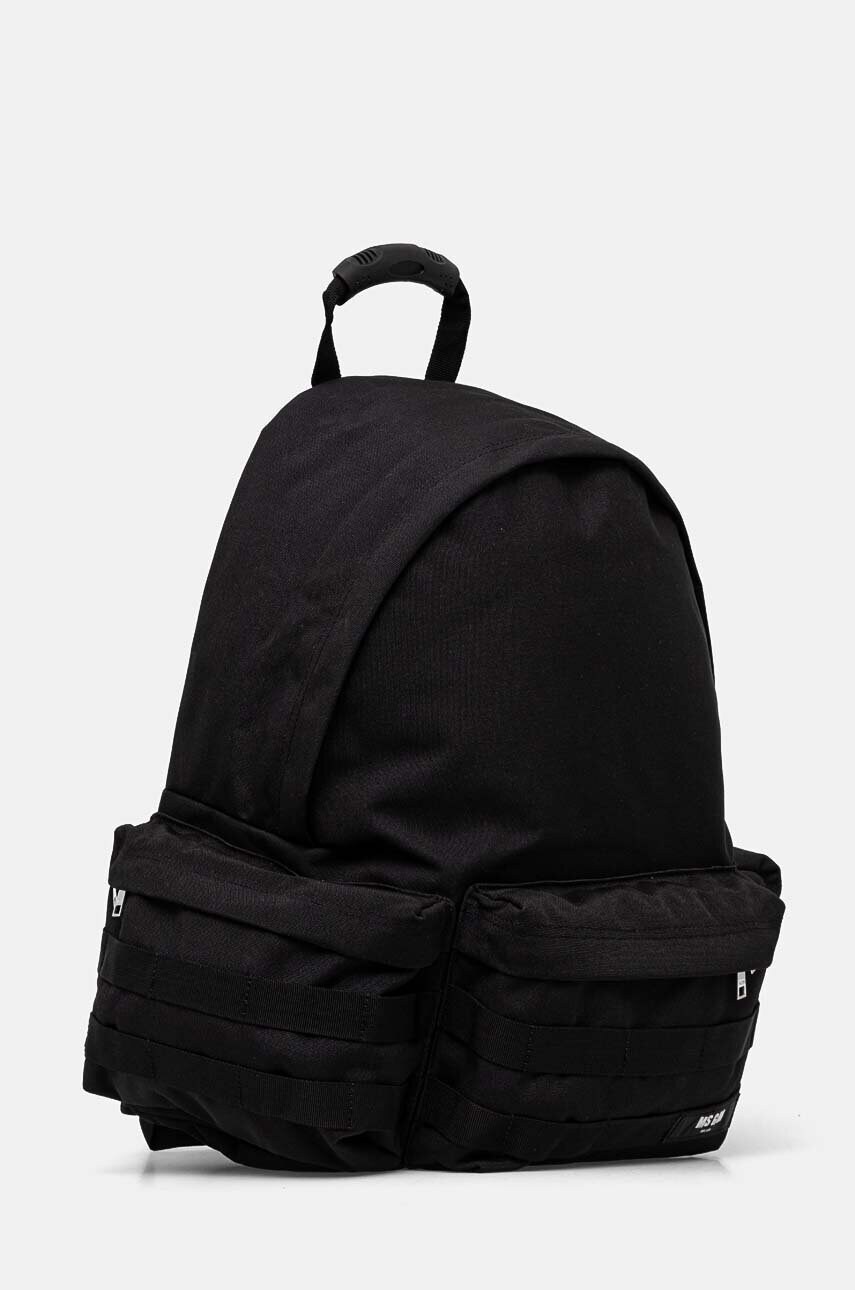 Рюкзак MSGM чоловічий колір чорний великий однотонний 3740MZ39.811