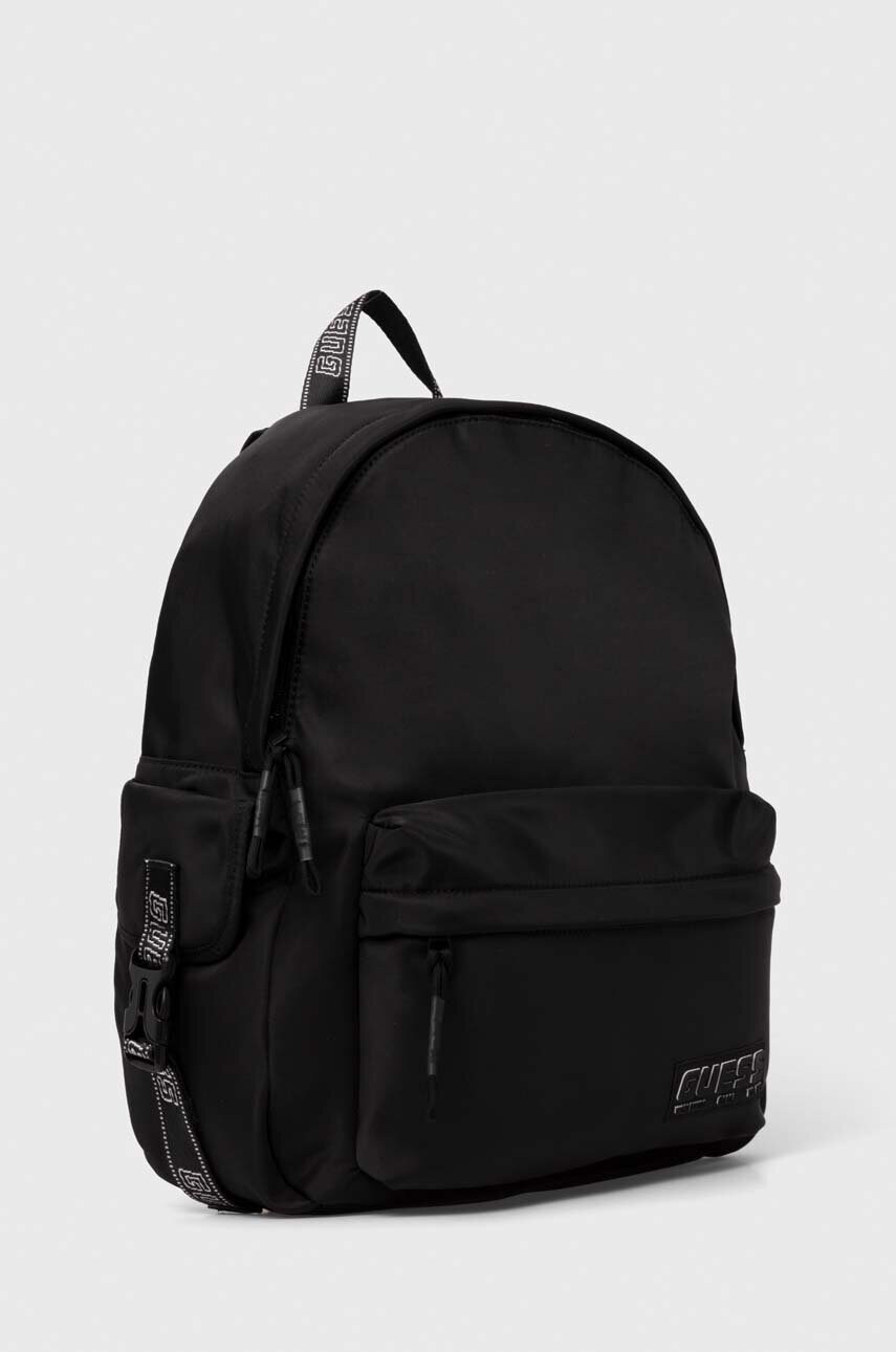 Рюкзак Guess чоловічий колір чорний великий однотонний Z4YZ01 WGD70