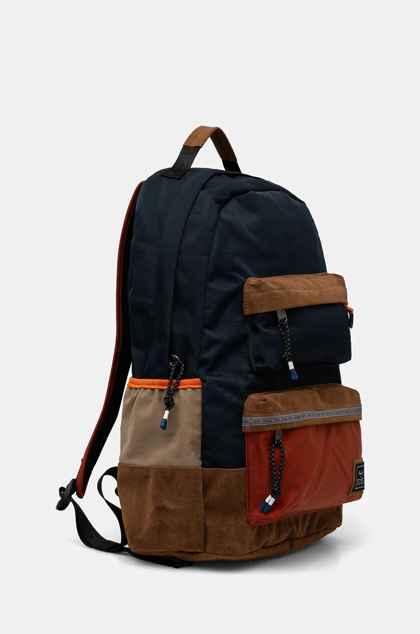 Рюкзак Pepe Jeans ALVIN LONDON чоловічий колір синій великий візерунок PM030848