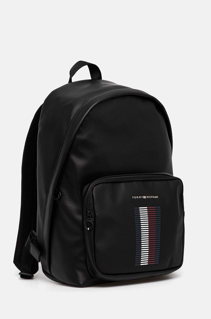 Купити Рюкзак Tommy Hilfiger чоловічий колір чорний великий з принтом AM0AM12973 – головне зображення