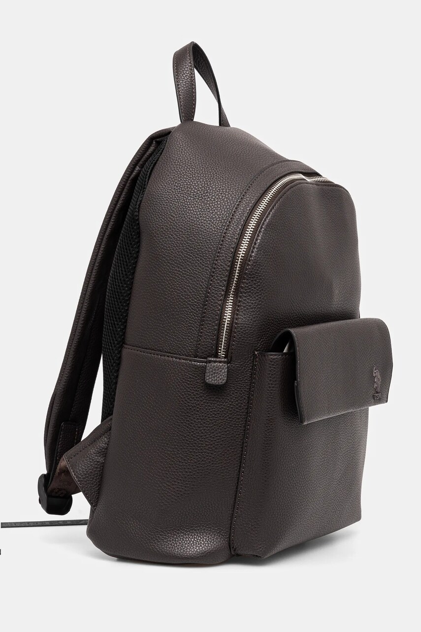 Рюкзак U.S. Polo Assn. Seattle чоловічий колір коричневий великий однотонний BEUS35746MVP