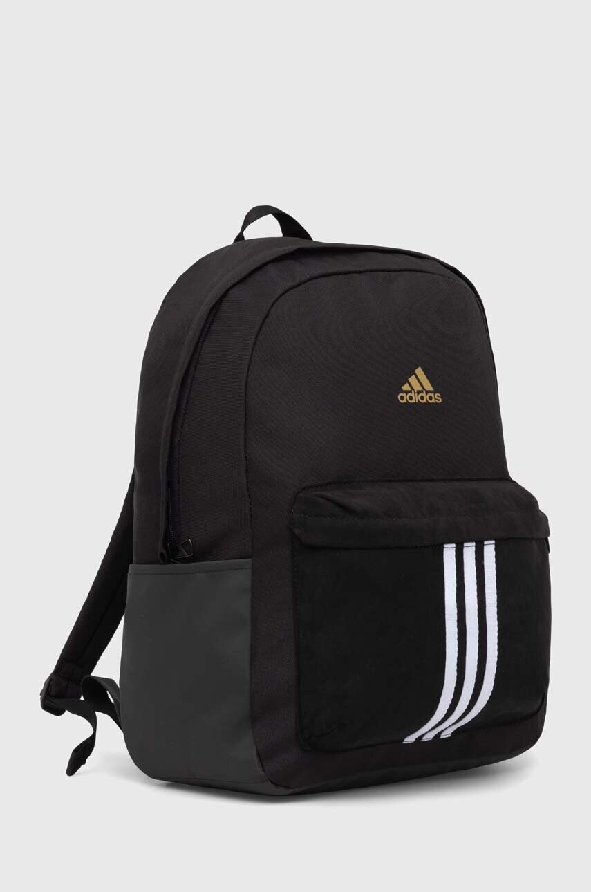 Рюкзак adidas колір чорний великий з аплікацією JF0799