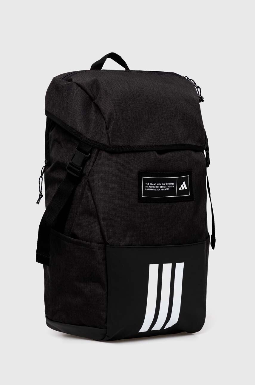 Рюкзак adidas 4athlts колір чорний великий з принтом IM5520