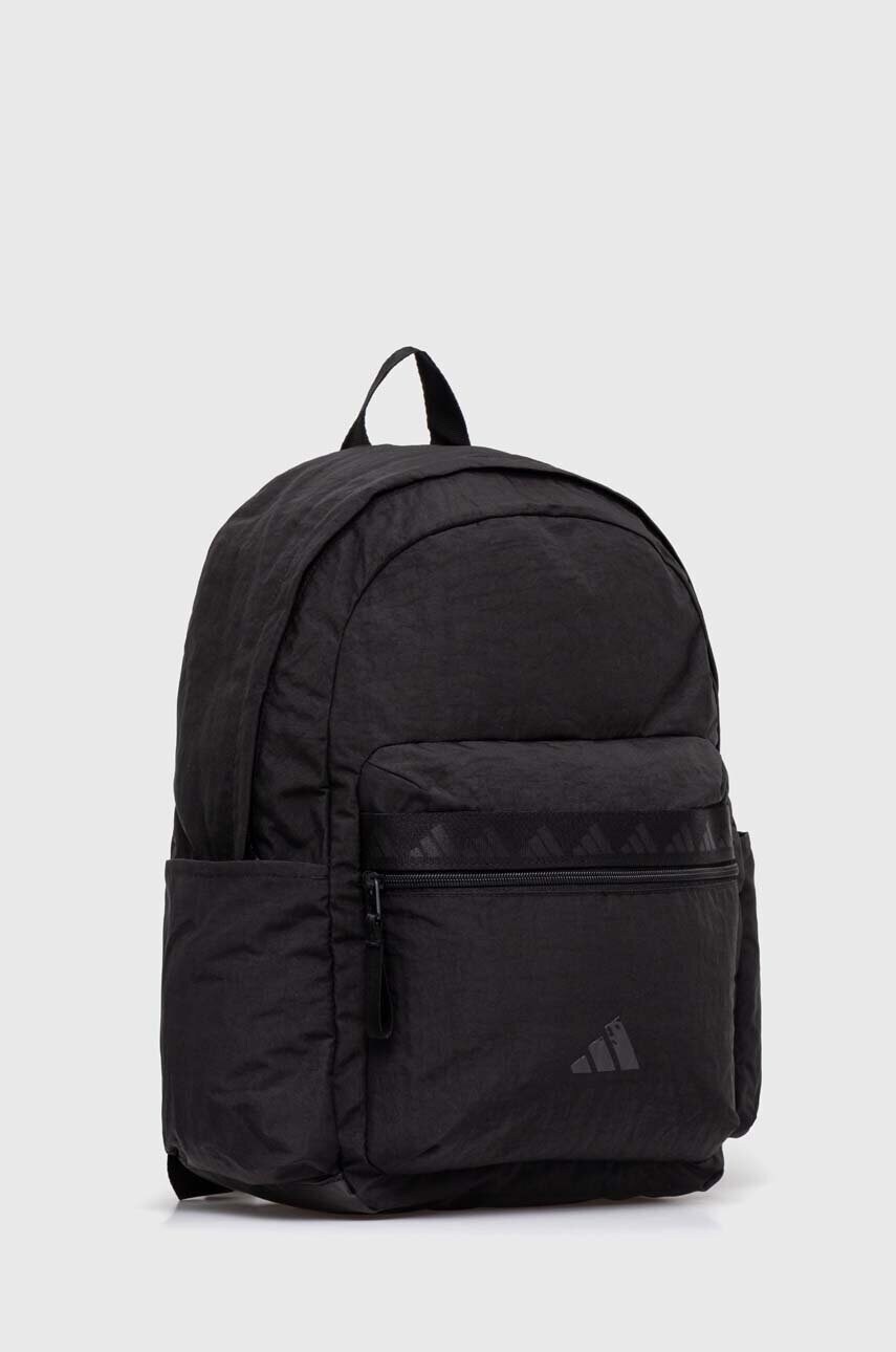 Рюкзак adidas колір чорний великий однотонний IS5688