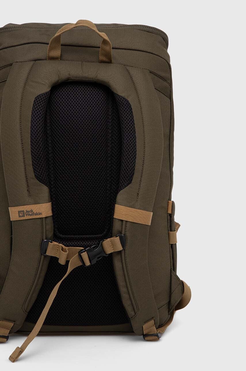Рюкзак Jack Wolfskin Dachsberg колір зелений великий однотонний 2020301