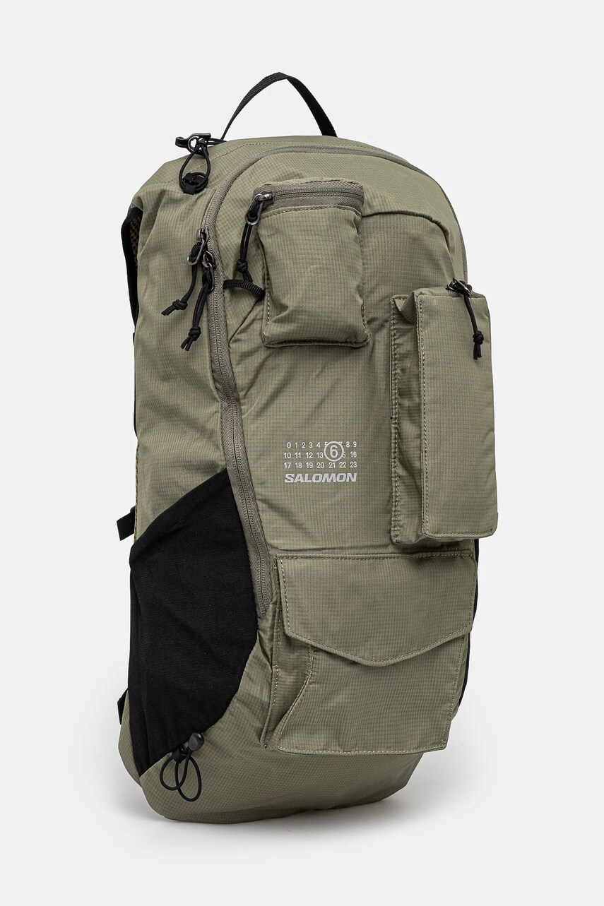 Рюкзак MM6 Maison Margiela x Salomon колір чорний великий однотонний SB5WA0009.P7107