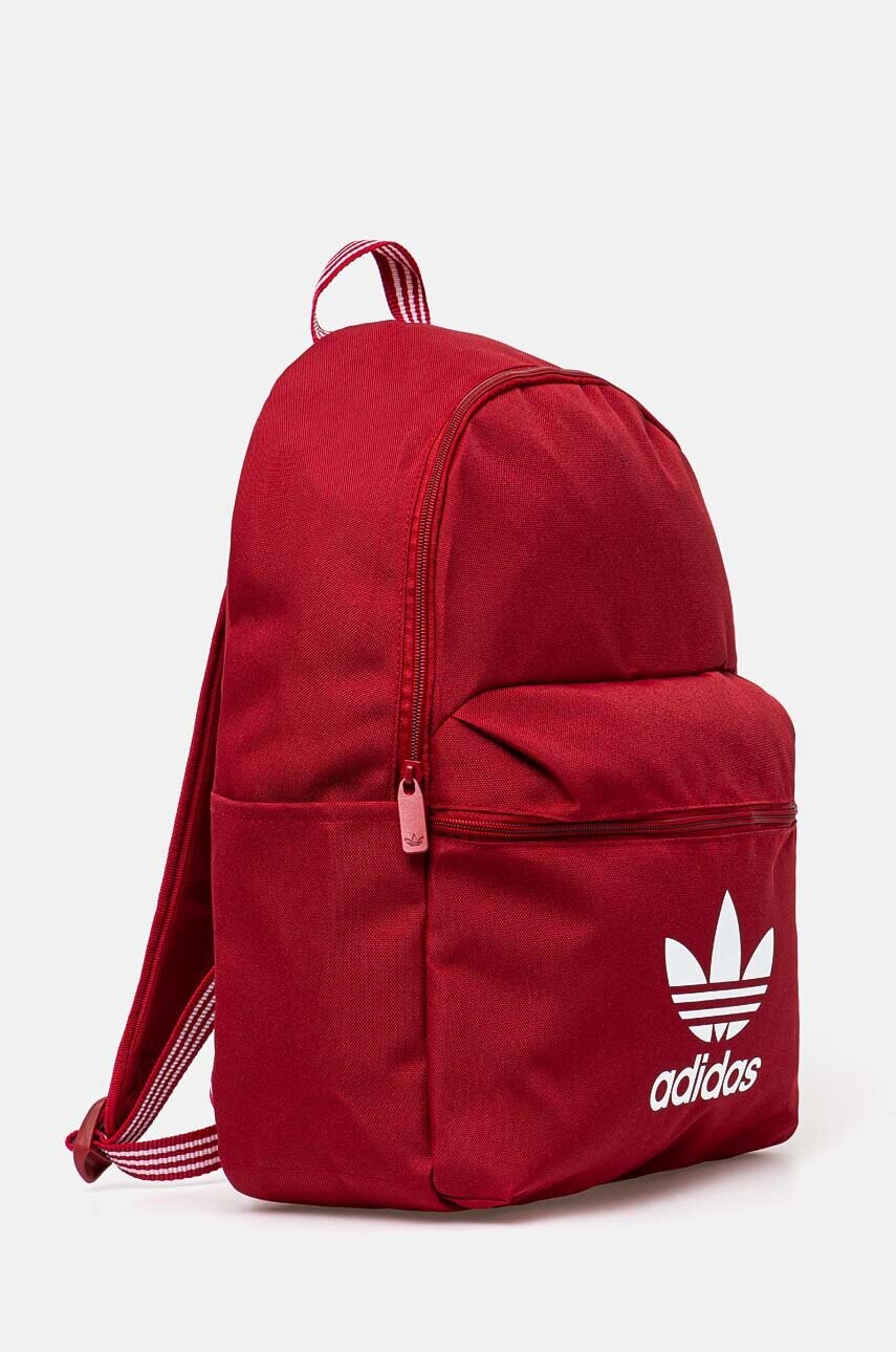 Рюкзак adidas Originals колір червоний великий з принтом IX7455