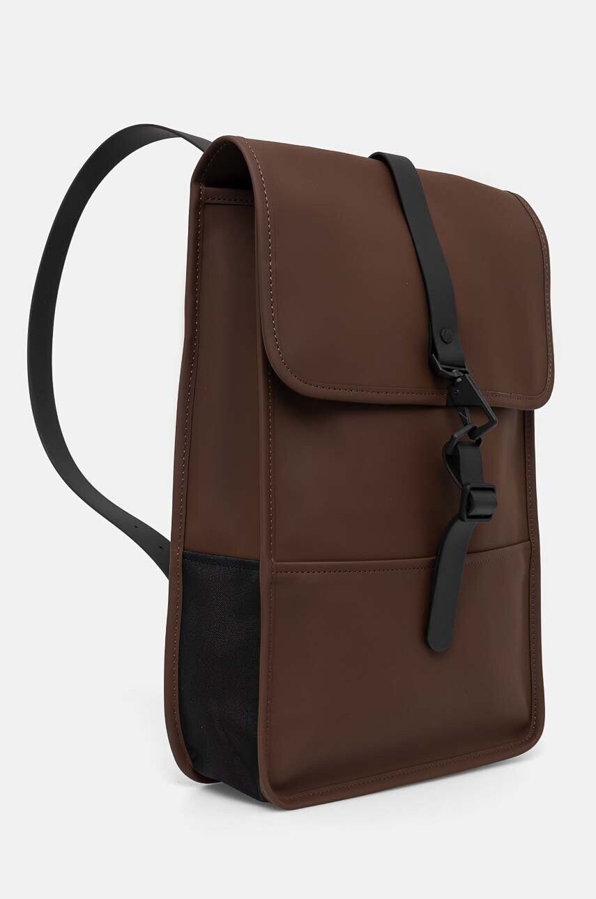 Рюкзак Rains Backpack Mini W3 колір коричневий великий однотонний 13020-23