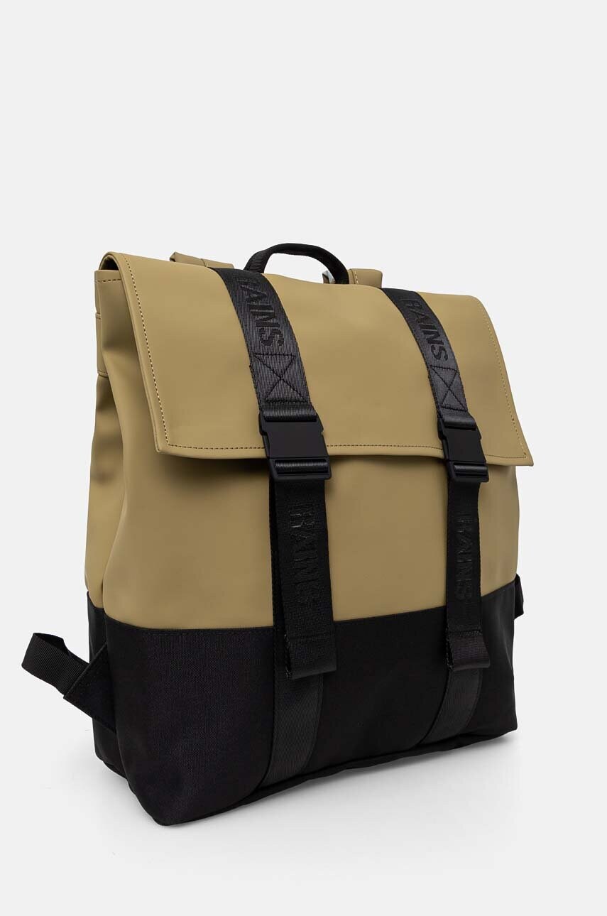 Рюкзак Rains Trail MSN Bag W3 колір зелений великий однотонний 14310-44