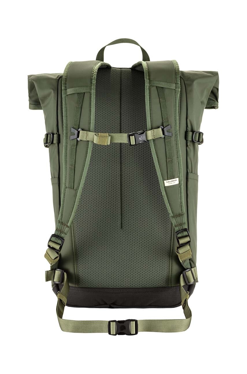 Рюкзак Fjallraven High Coast Foldsack 24L колір зелений великий однотонний F23222.623
