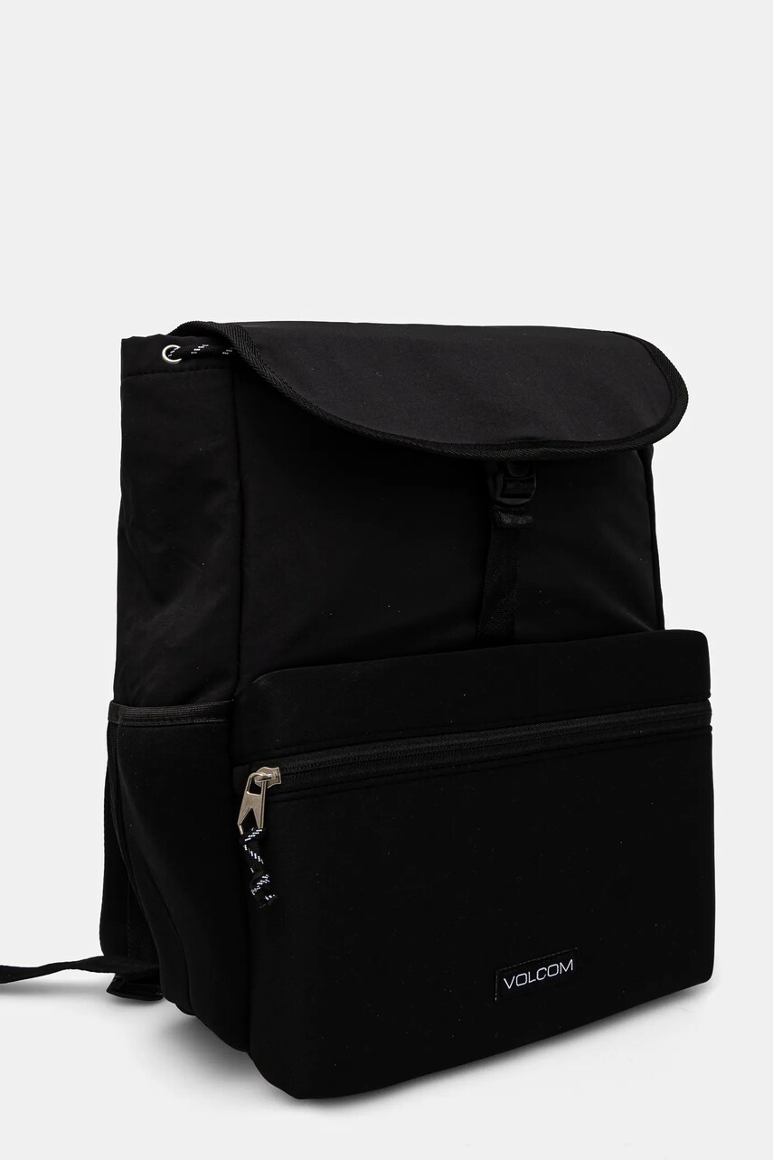 Рюкзак Volcom колір чорний великий однотонний VMXX08KWEA