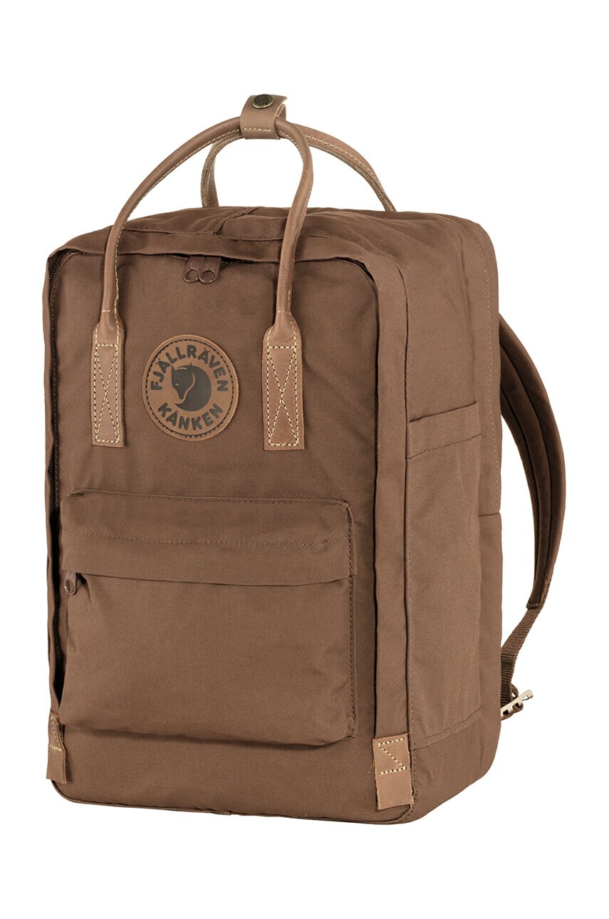 Рюкзак Fjallraven Kanken no. 2 Laptop 15 колір коричневий великий однотонний F23803.238