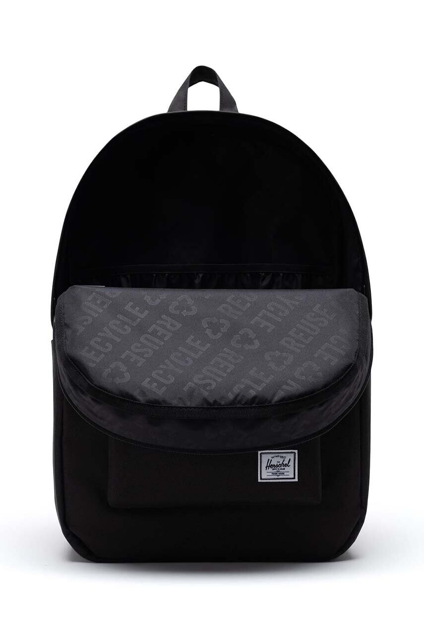 Рюкзак Herschel Heritage колір чорний великий однотонний 10968-04938-OS