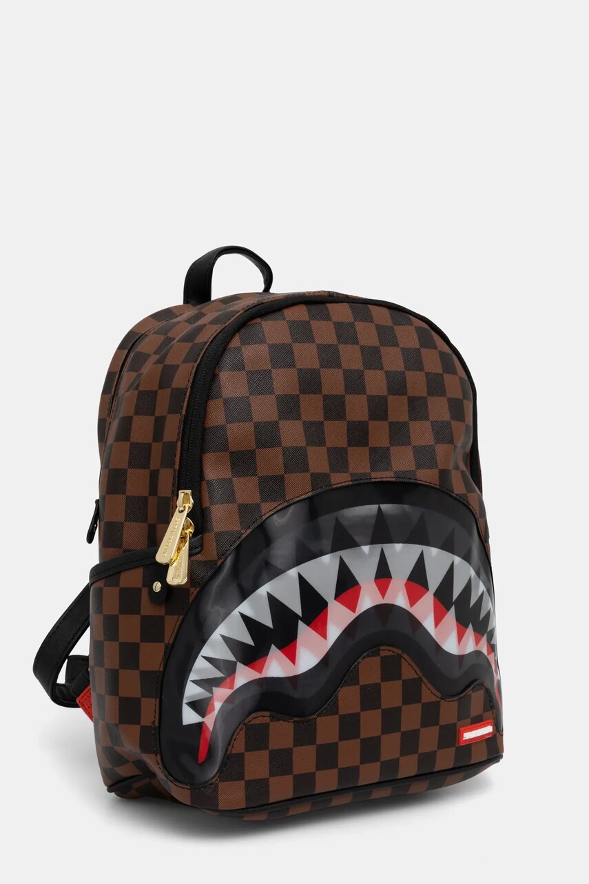 Рюкзак Sprayground колір коричневий малий візерунок 910B6519NSZ