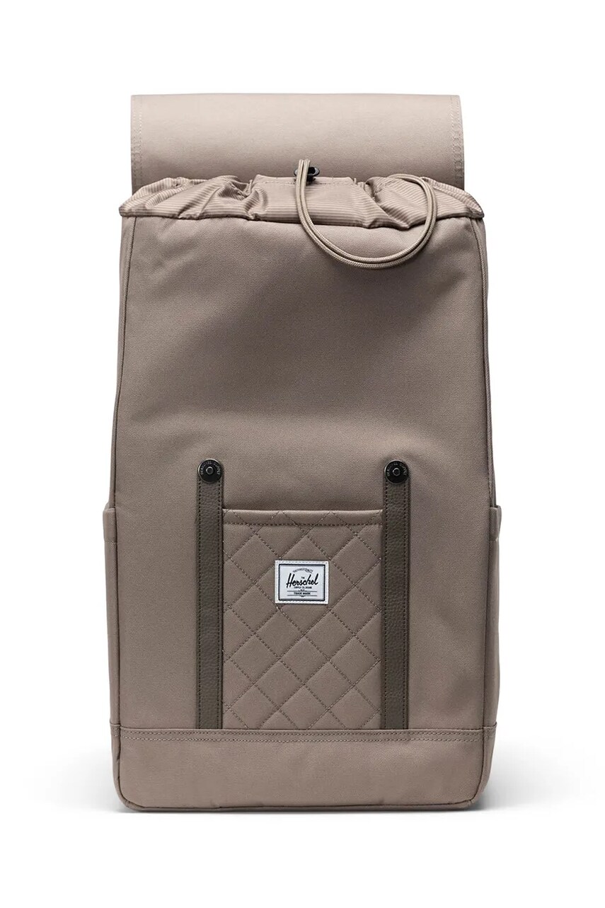 Рюкзак Herschel Retreat Backpack колір бежевий великий однотонний 11397-06500-OS