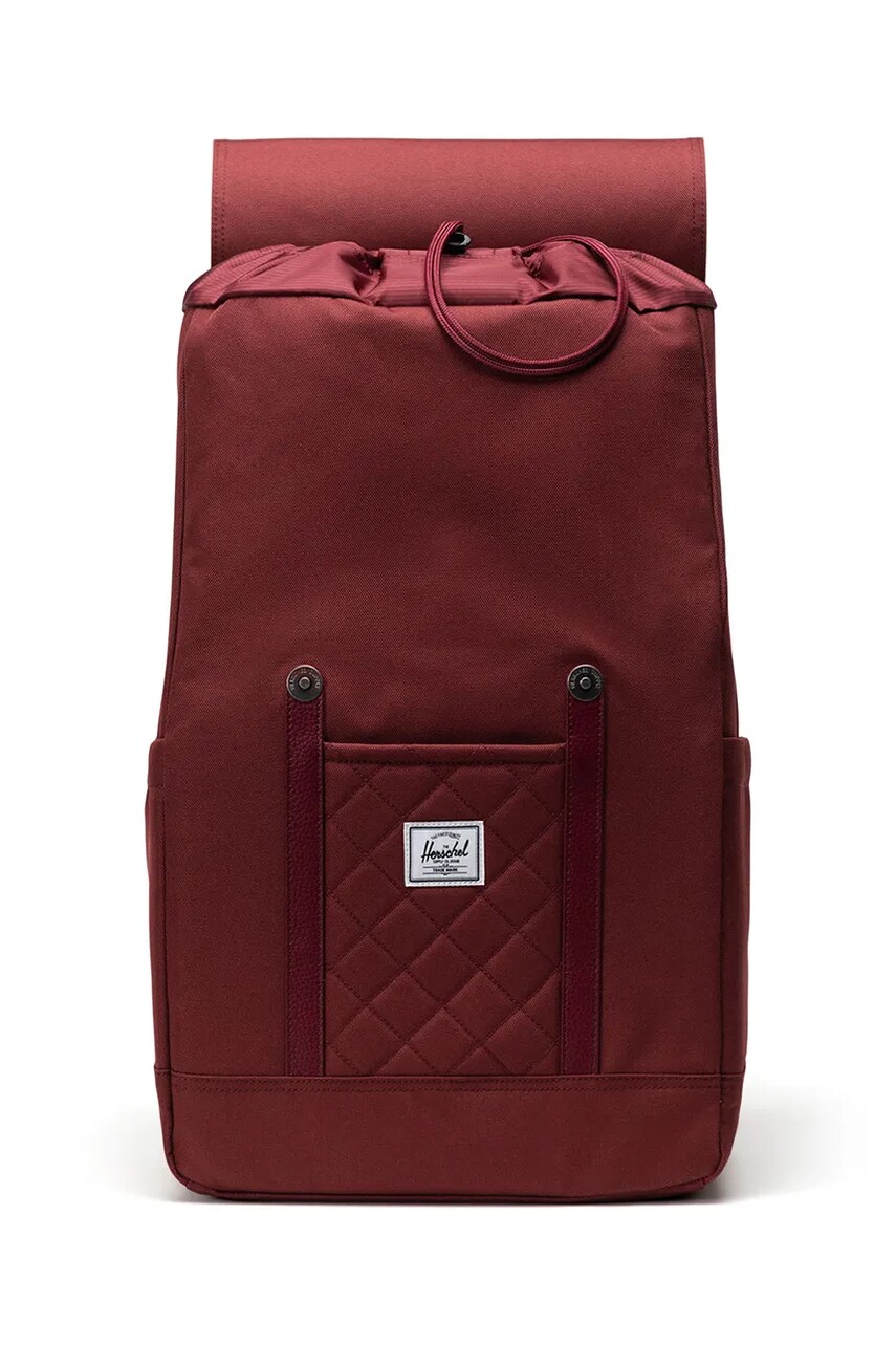 Рюкзак Herschel Retreat Backpack колір бордовий великий однотонний 11397-06501-OS