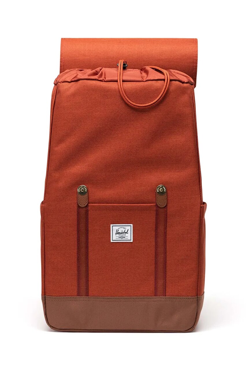 Рюкзак Herschel Retreat Backpack колір помаранчевий великий однотонний 11397-06507-OS