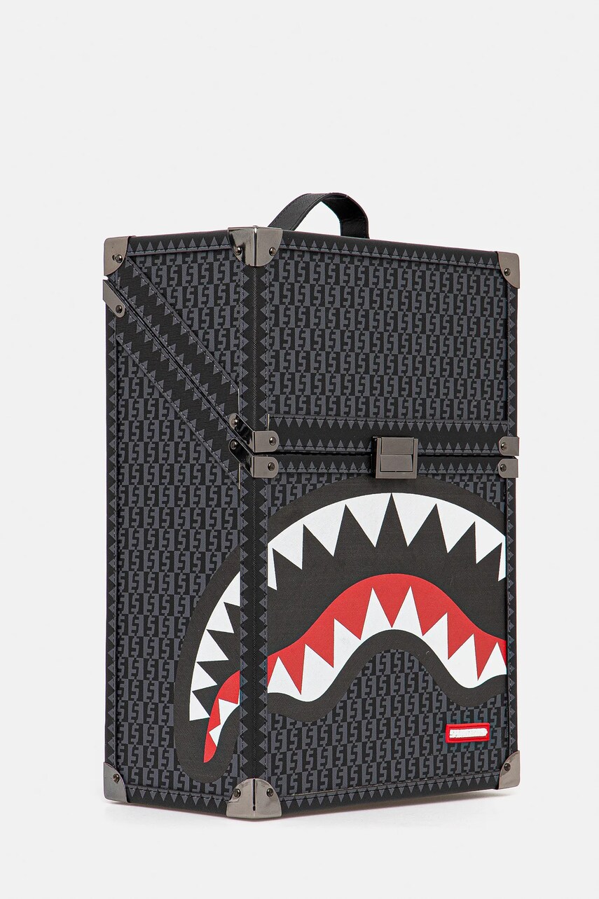 Рюкзак Sprayground колір чорний великий однотонний 910B4819NSZ