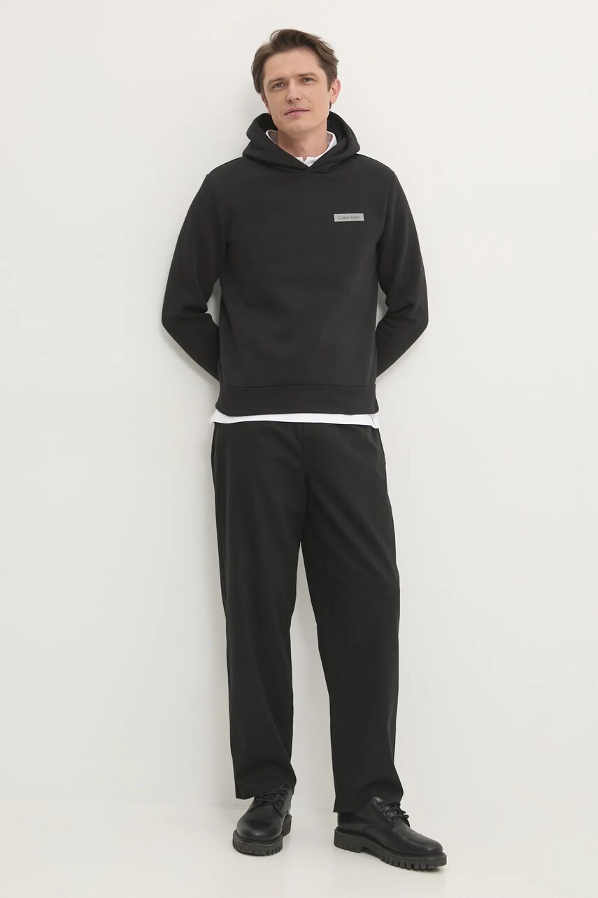 Поло Calvin Klein Jeans чоловіче колір білий з аплікацією J30J325664