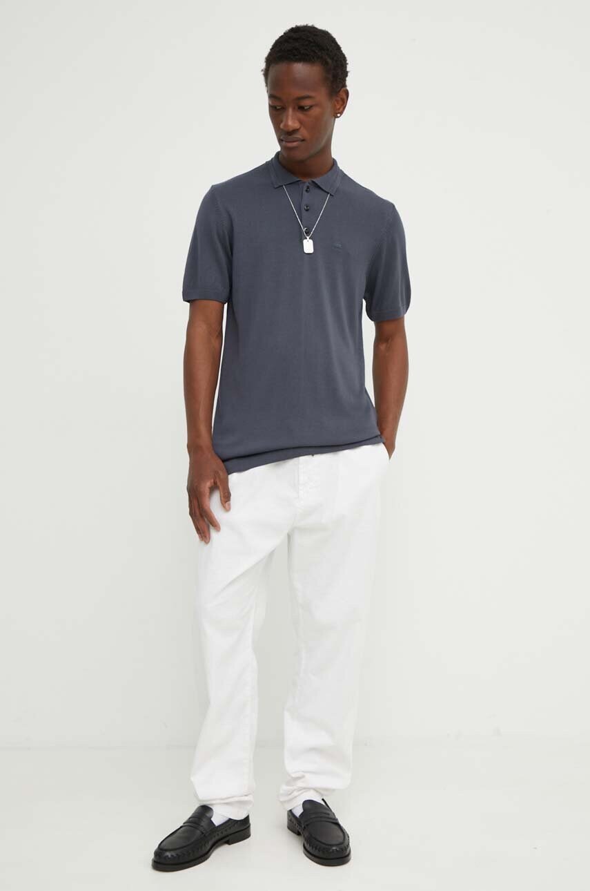 Поло G-Star Raw чоловіче однотонне D24663-D618