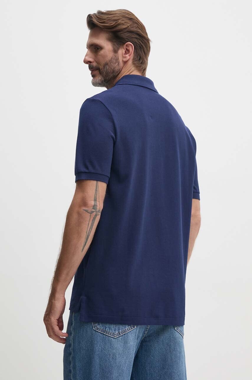 Бавовняне поло Polo Ralph Lauren колір синій з аплікацією 710953336
