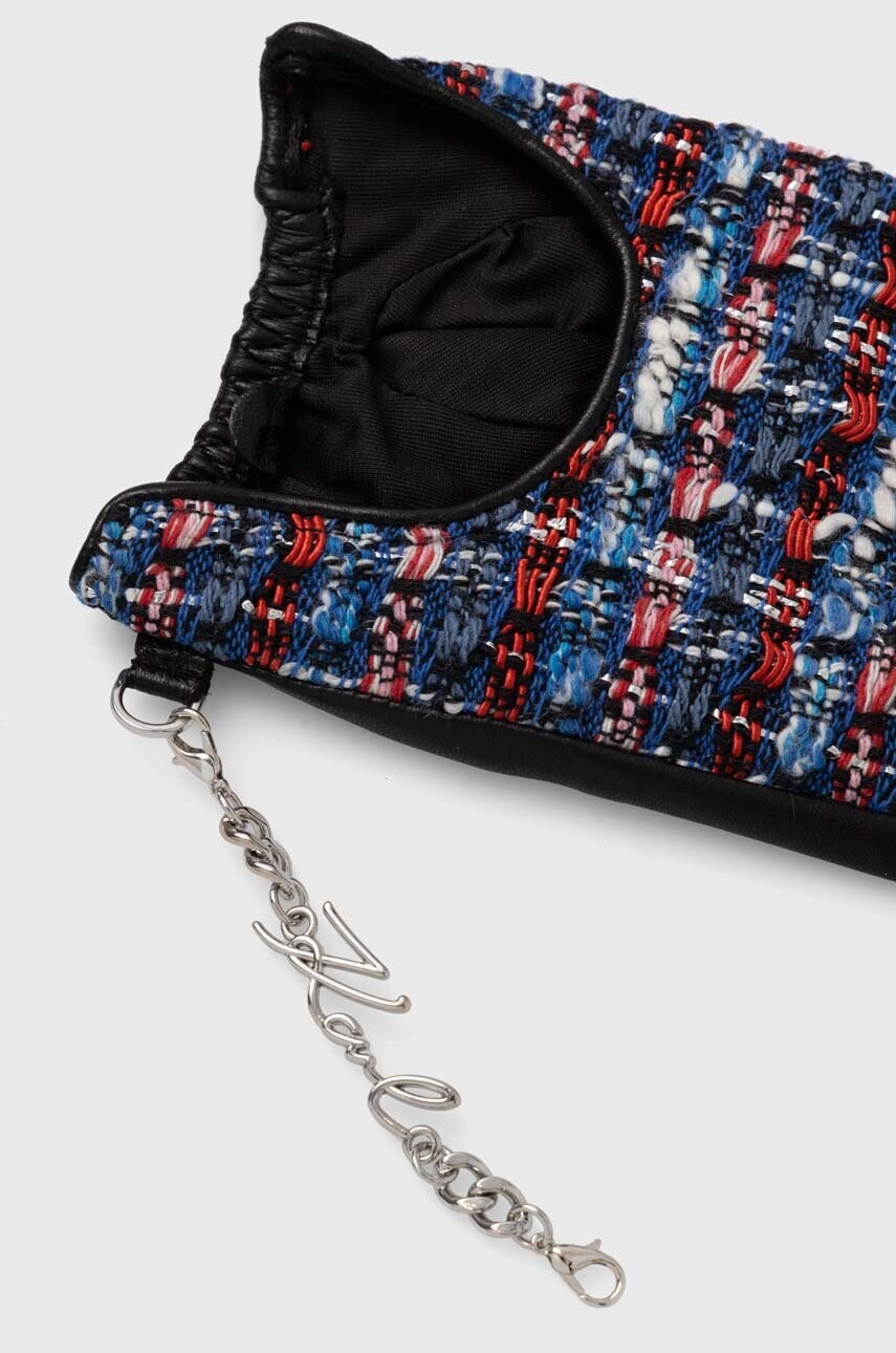 Мітенки Karl Lagerfeld жіночі колір чорний 245W3604