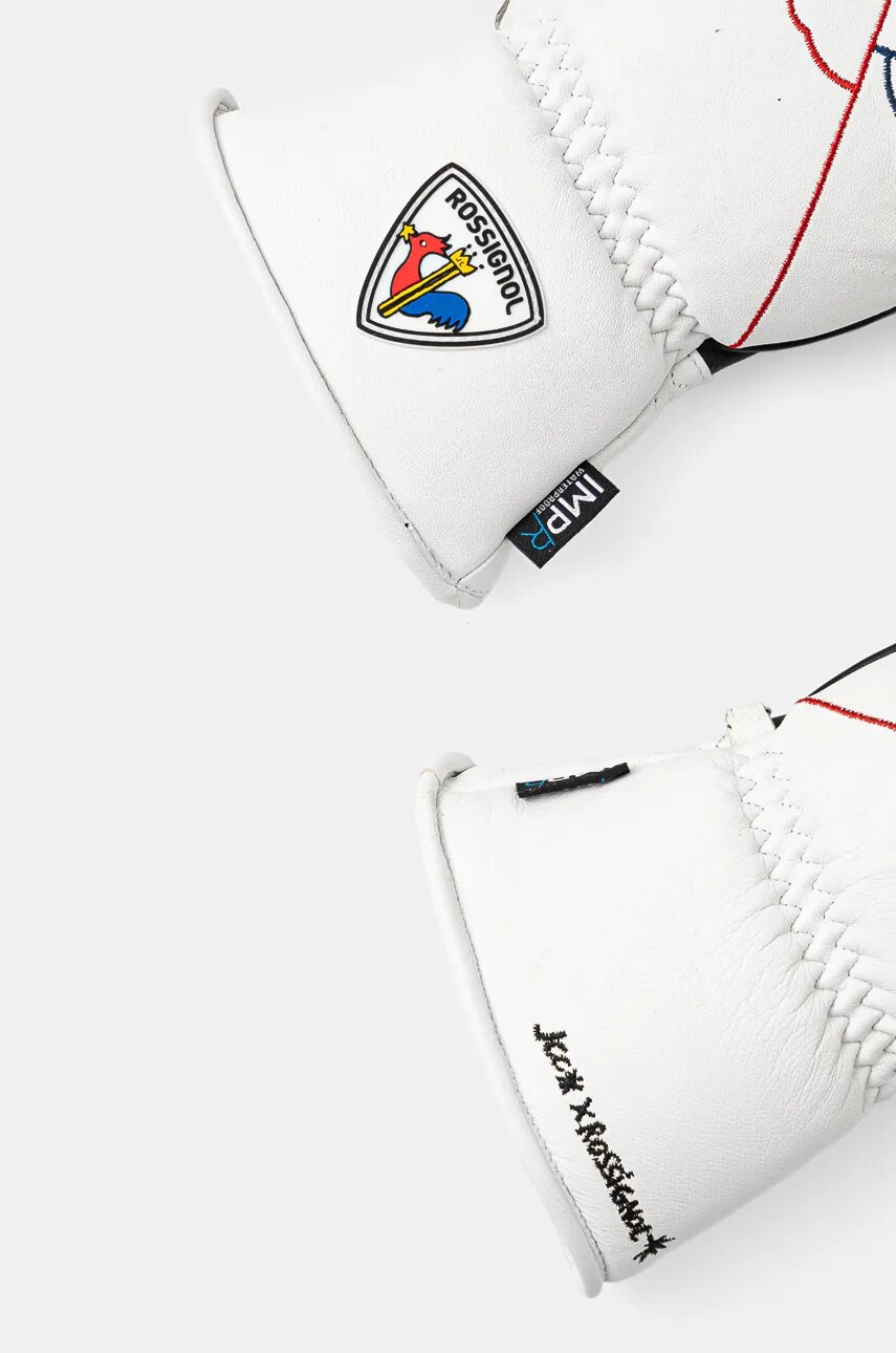 Лижні рукавички Rossignol Sublime Leather x JCC колір білий RLNWG13