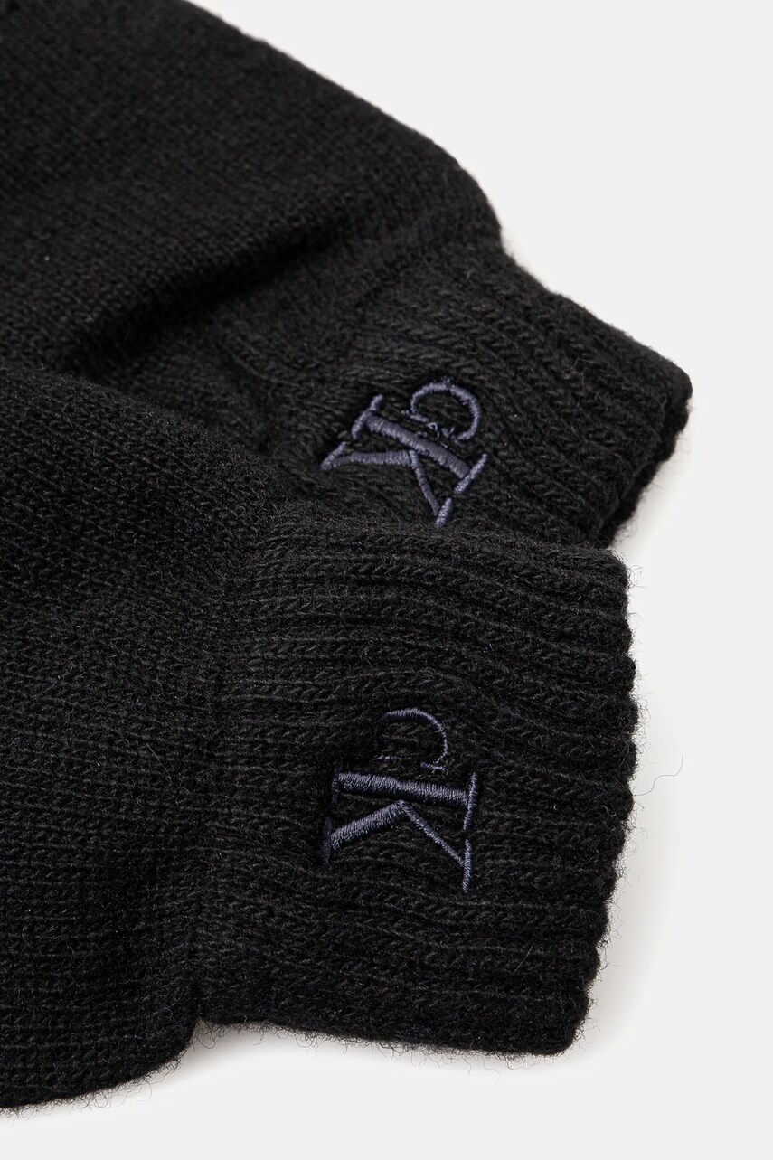 Вовняні рукавички Calvin Klein колір чорний K50K512462