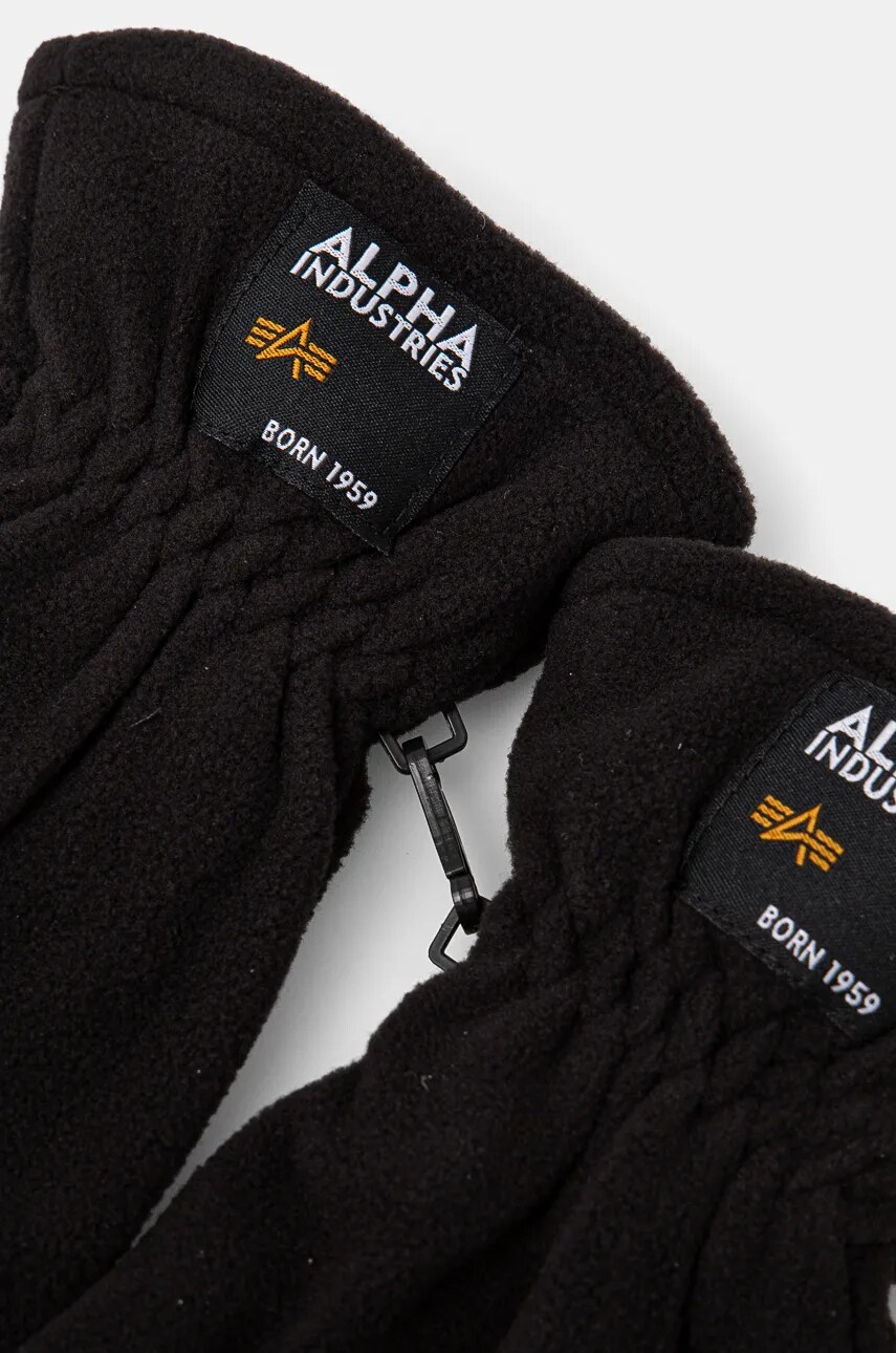 Рукавички Alpha Industries колір чорний 118936
