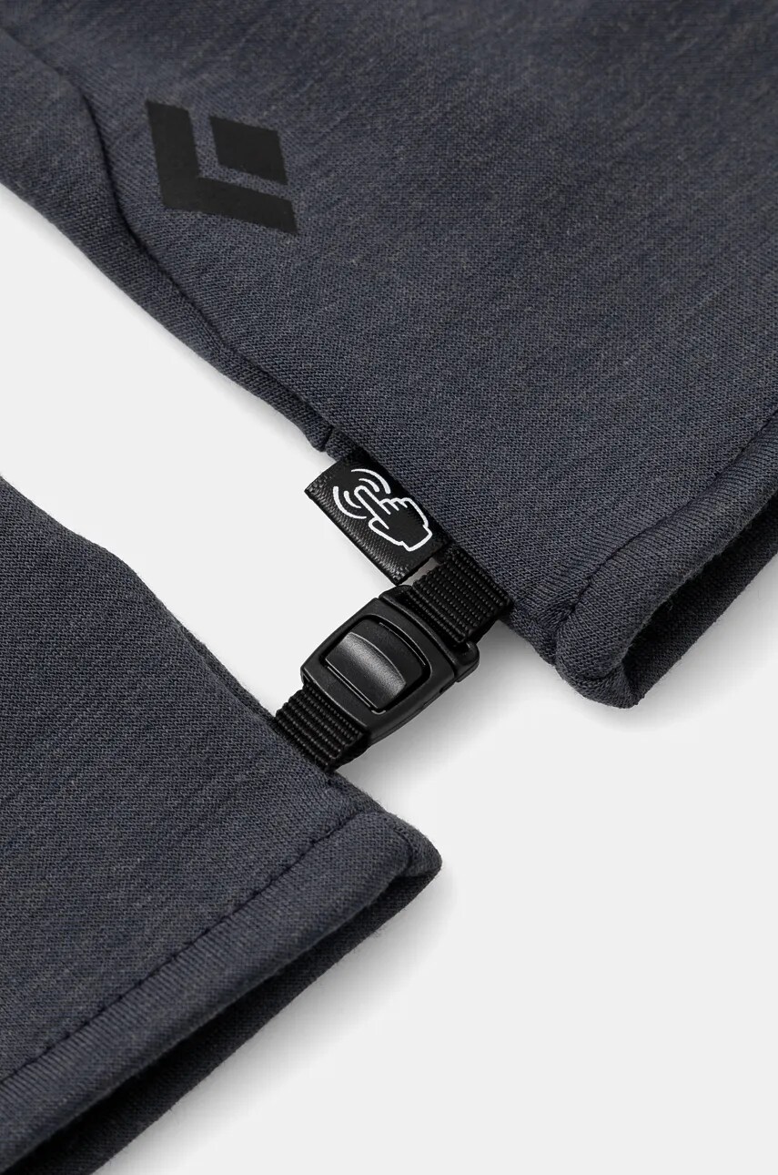 Рукавички Black Diamond MidWeight Wool Liners колір чорний BD801802