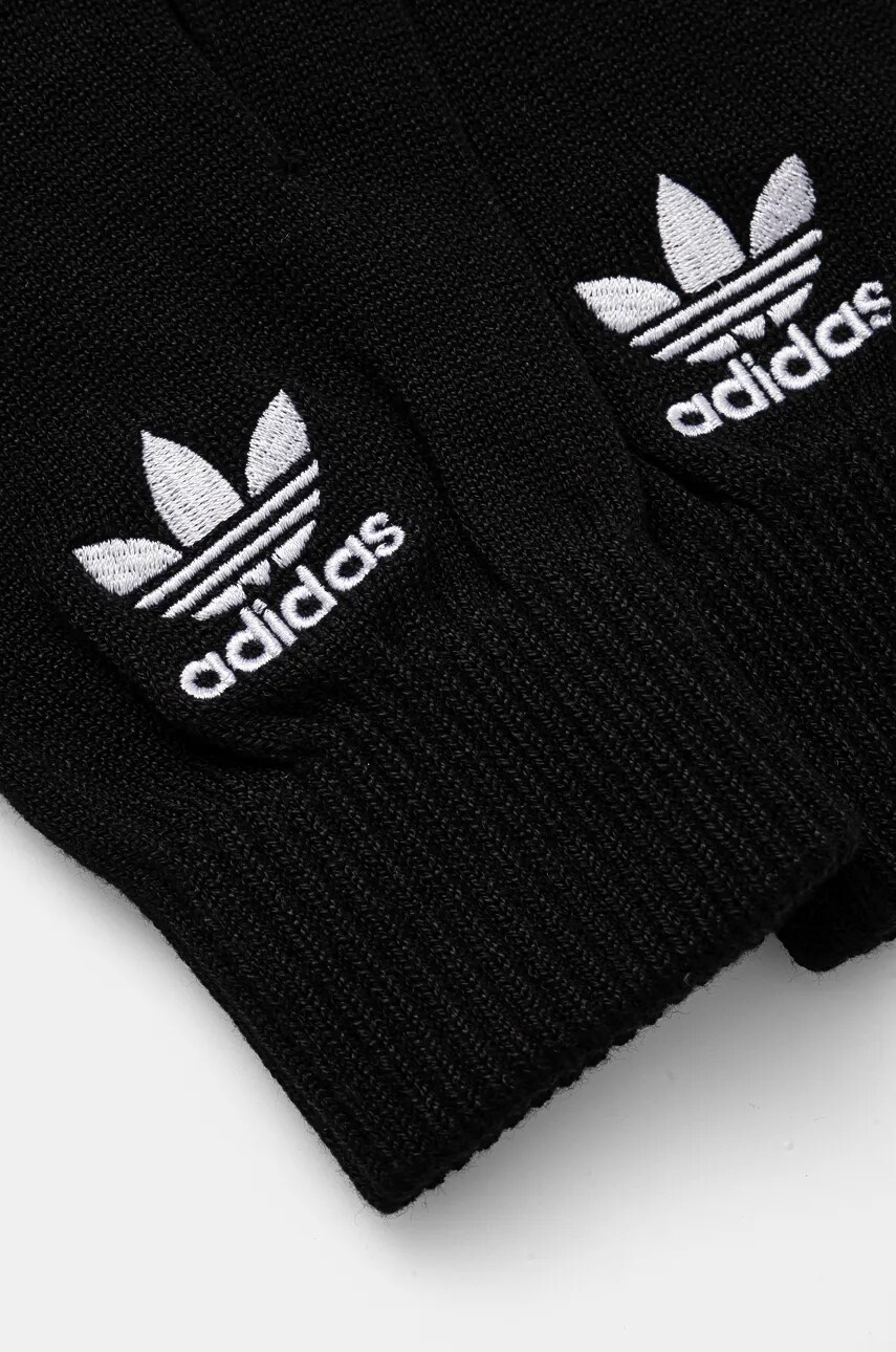 Рукавички adidas Originals колір чорний IZ4977