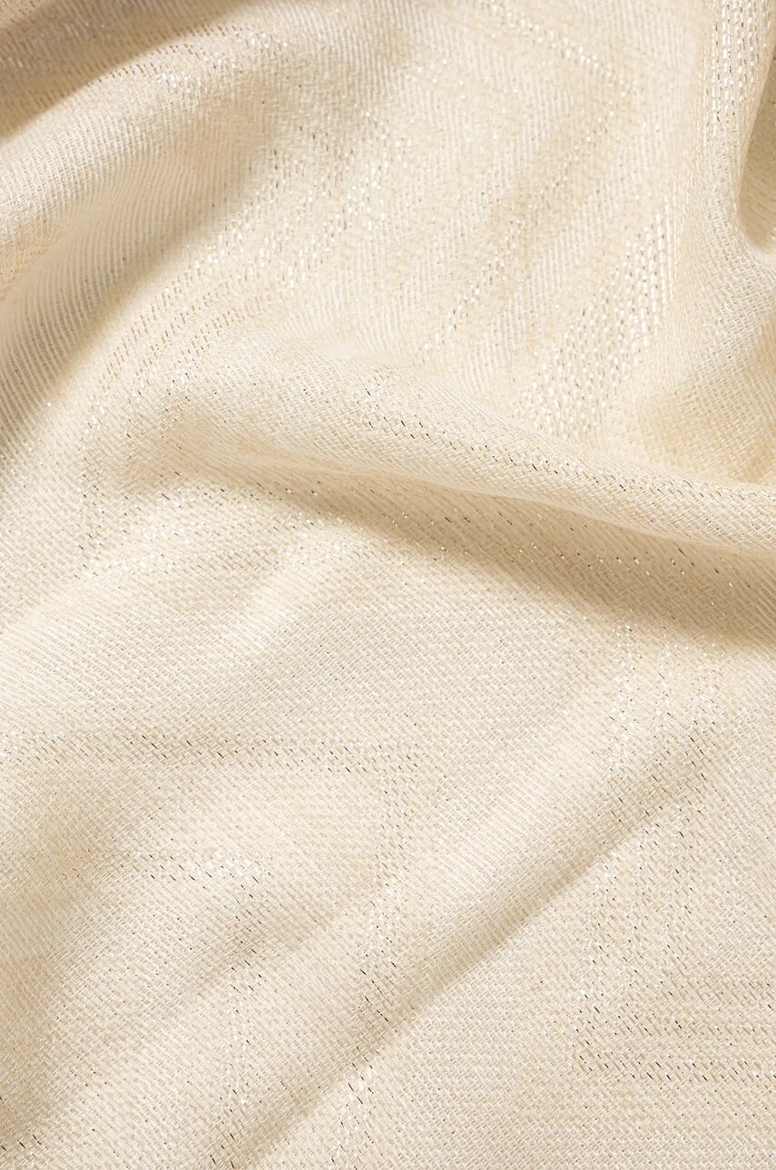 Шарф з домішкою вовни Missoni колір бежевий візерунок SAXRWMD9892