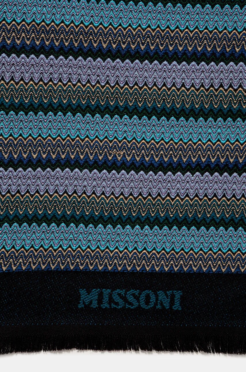 Вовняний шарф Missoni візерунок SC21WOD9931