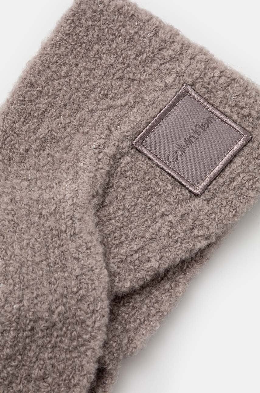 Пов'язка Calvin Klein колір сірий K60K612694