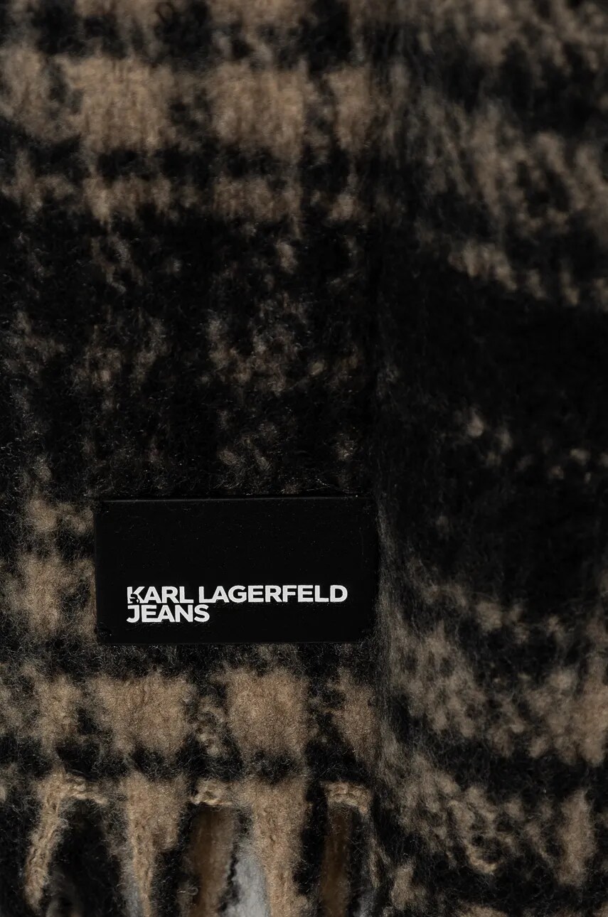 Шарф Karl Lagerfeld Jeans жіночий візерунок 246J3303