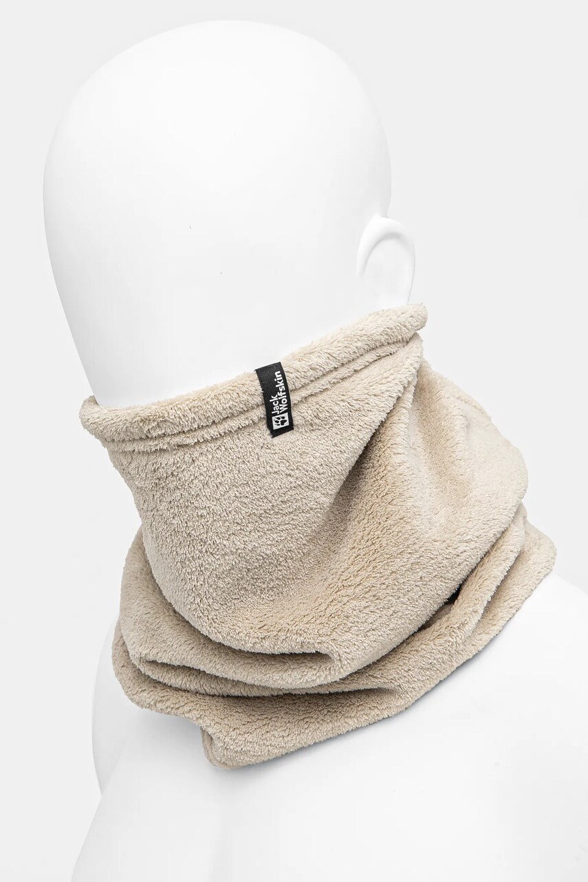 Снуд Jack Wolfskin Rotwand колір бежевий однотонний A61974