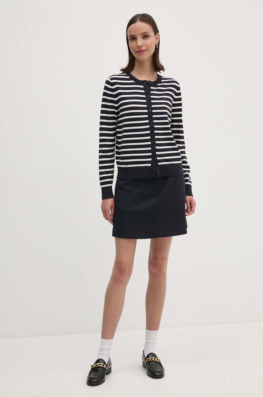 Спідниця Tommy Hilfiger колір синій mini олівець WW0WW42251