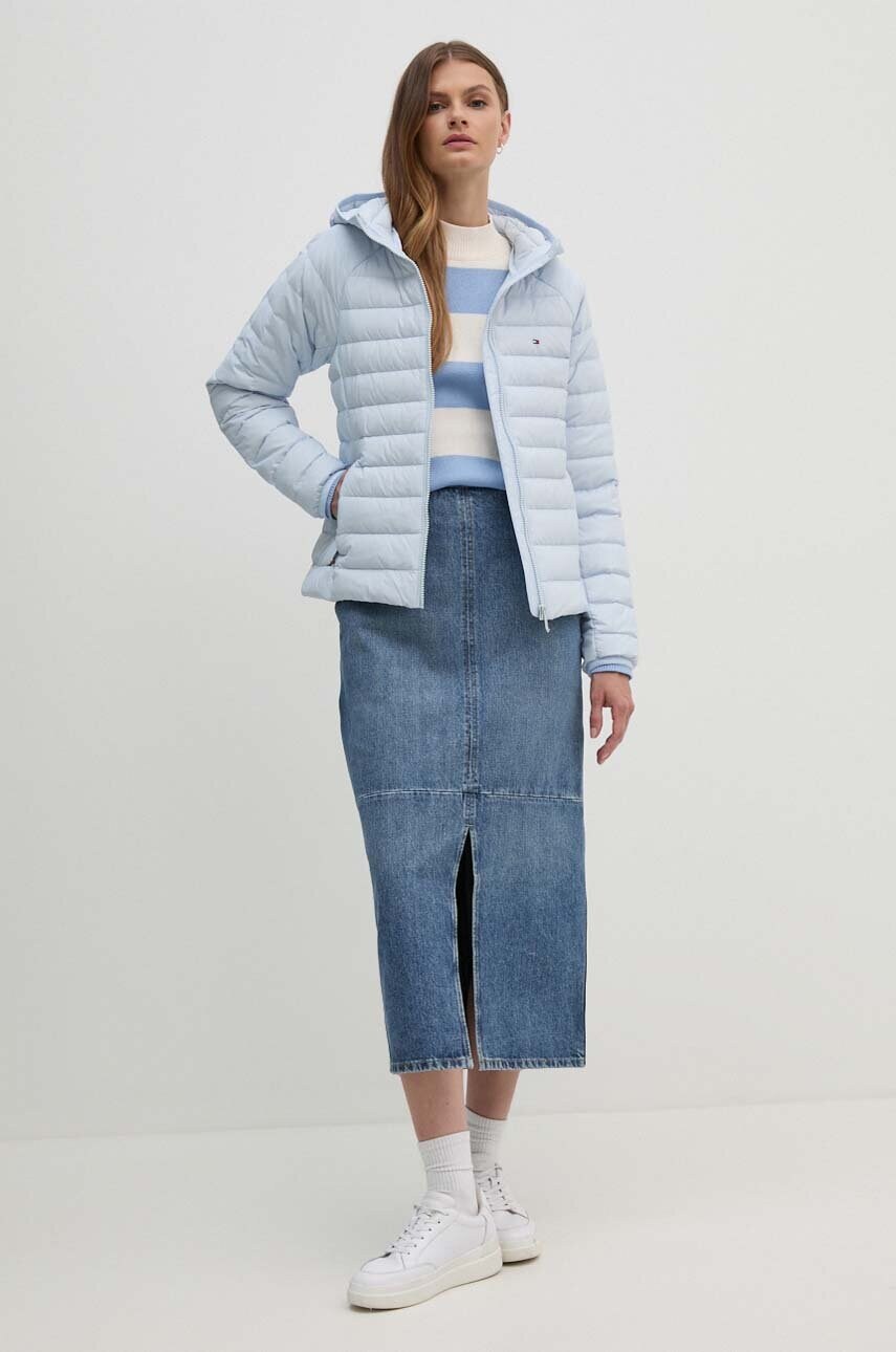 Джинсова спідниця Tommy Hilfiger midi пряма WW0WW42582