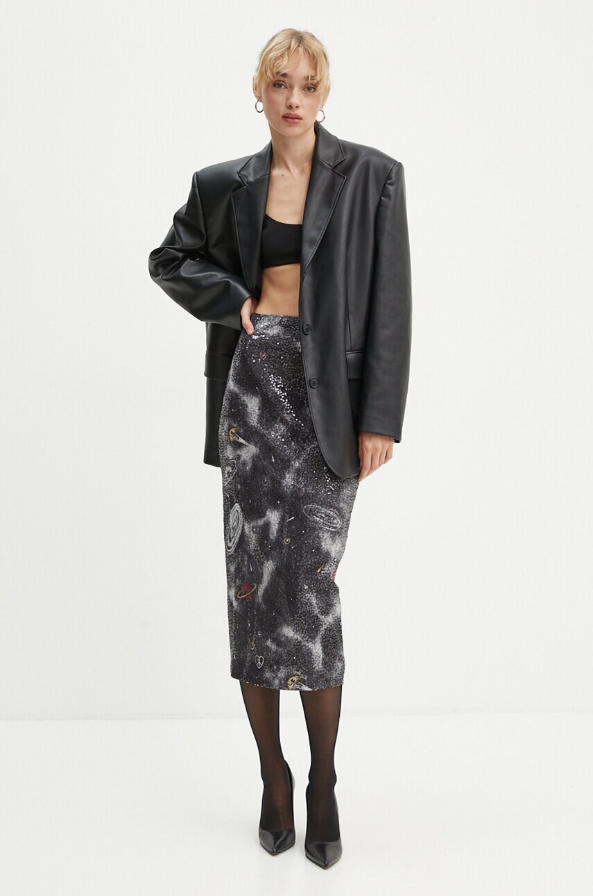 Спідниця Moschino Jeans midi пряма A0112 8738