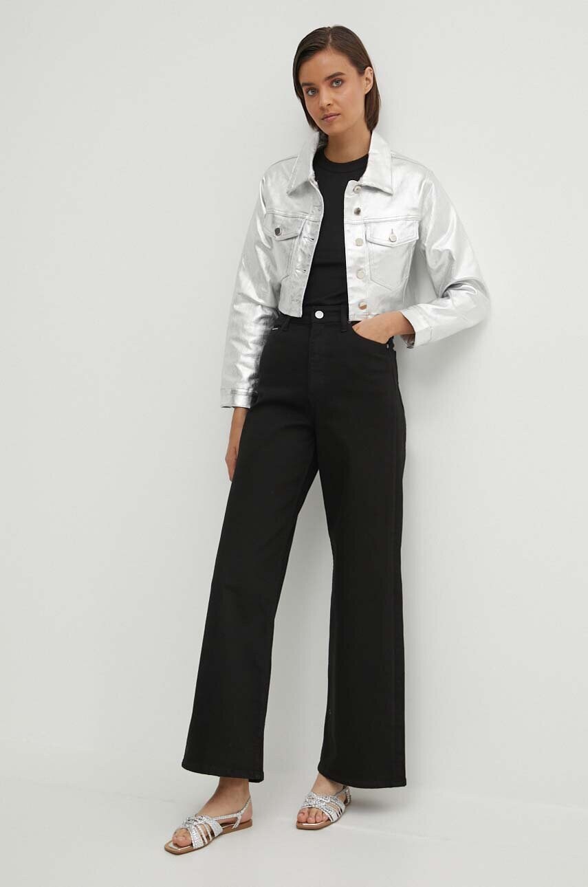 Джинси Calvin Klein жіночі колір чорний K20K207304