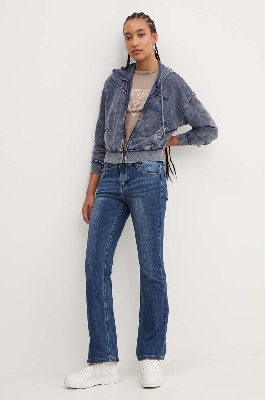 Джинси Guess Originals жіночі висока посадка W4GG11 D4ON0