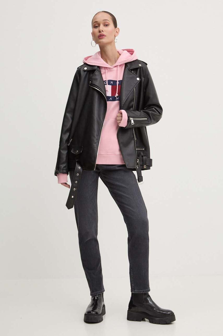 Джинси Tommy Jeans жіночі колір чорний DW0DW19249