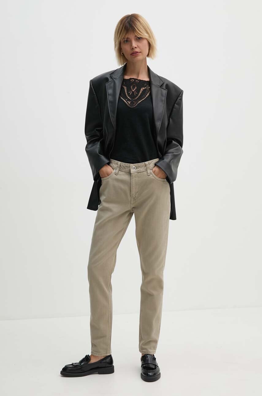 Джинси Pepe Jeans TAPERED JEANS HW жіночі середня посадка PL204591YH3