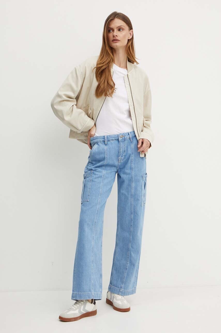 Джинси Pepe Jeans LOOSE ST JEANS HW WORKER жіночі висока посадка PL204715