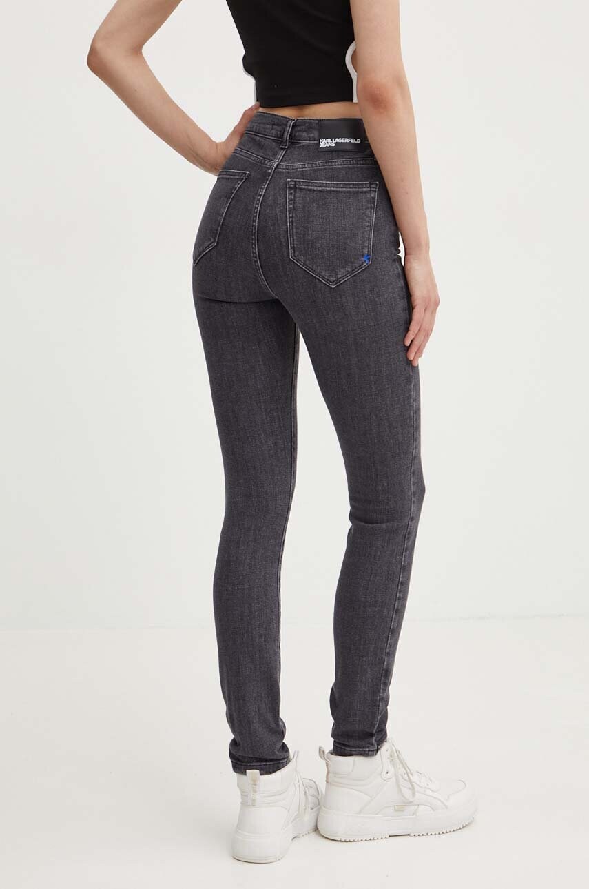 Джинси Karl Lagerfeld Jeans жіночі колір сірий 245J1102