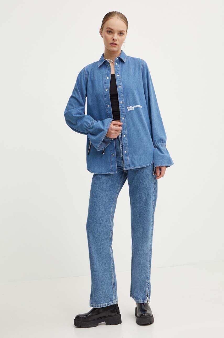 Джинси Karl Lagerfeld Jeans жіночі висока посадка 245J1115