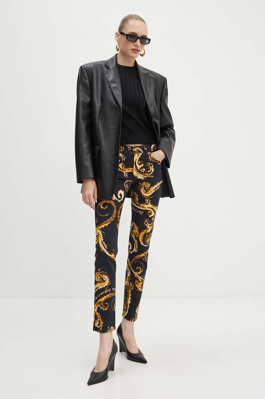 Джинси Versace Jeans Couture Melissa жіночі колір чорний 77HAB5S0 ES118LO1