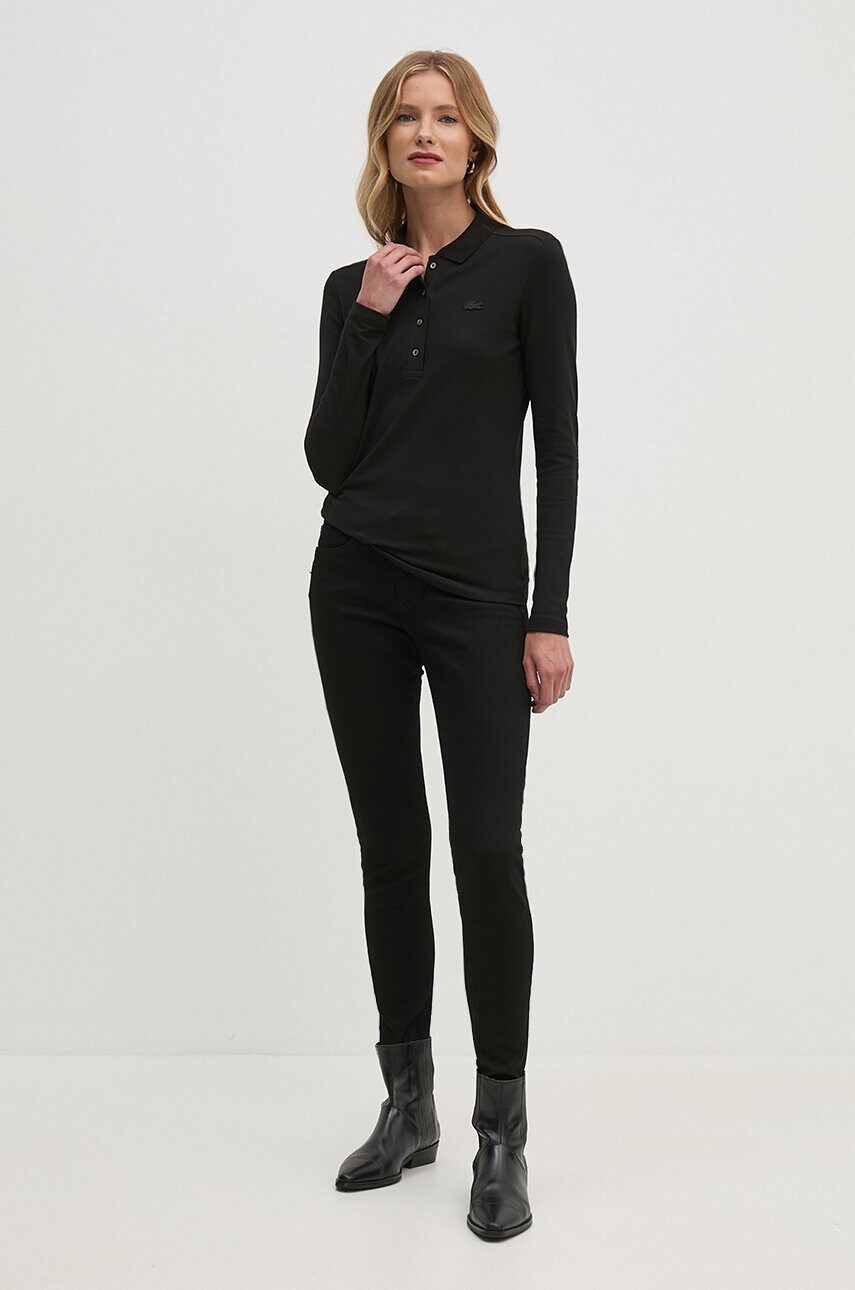 Джинси Pepe Jeans SKINNY JEANS LW жіночі колір чорний PL204583XG9